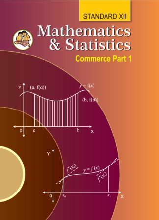 गणित व सं.शास्त्र(वाणिज्य)भा-१ इंग्रजी- Class 12th Textbooks